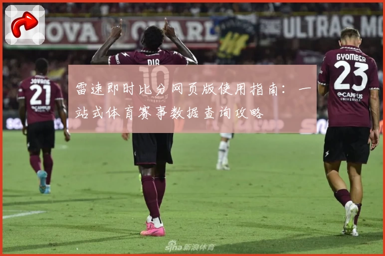 雷速即时比分网页版使用指南：一站式体育赛事数据查询攻略